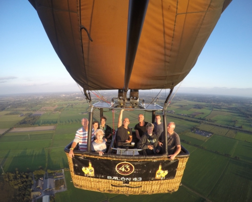 Prive ballonvaart vanaf Nijverdal met BAS Ballonvaarten
